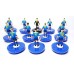 Subbuteo Andrew Table Soccer Italy National Team EURO 2020 on Hasbro Classic Bases